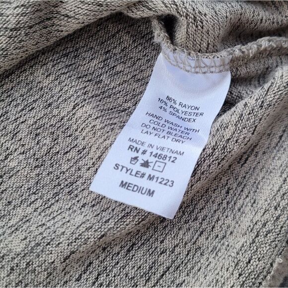 Anthro Caution to the Wind Bell Sleeve Tie Front Sweater Medium - Picture 4 of 7